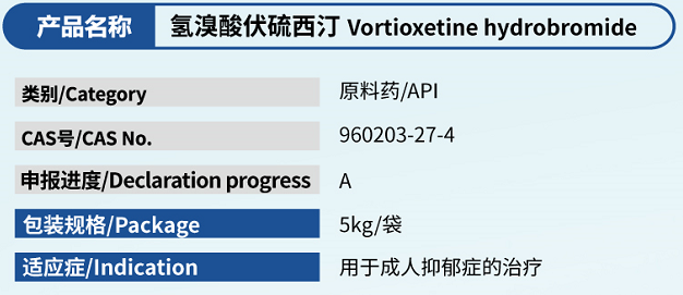 氢溴酸伏硫西西汀